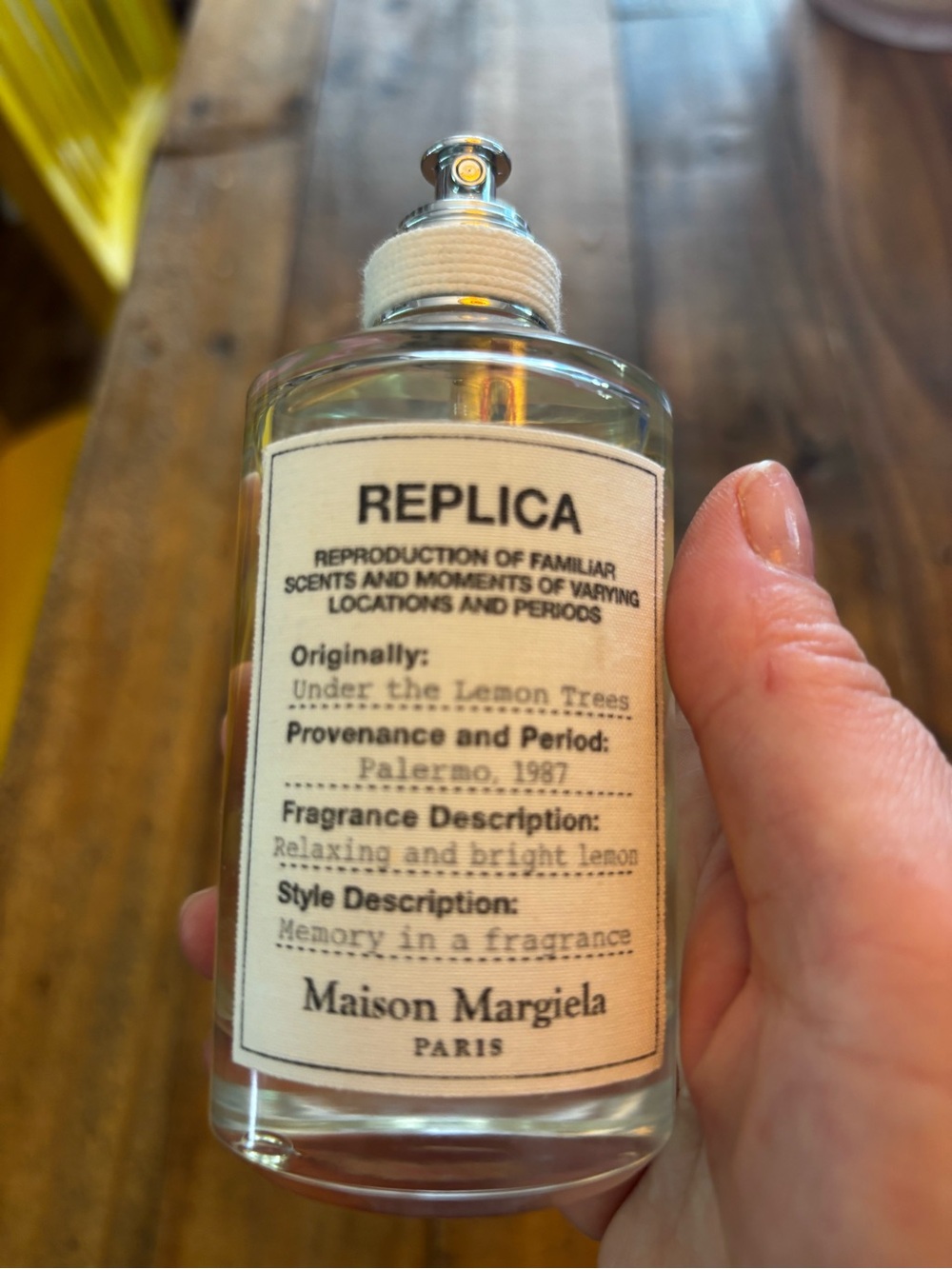 Maison Margiela Replica. Under the Lemon Tree Perfume - Picture 5 of 5